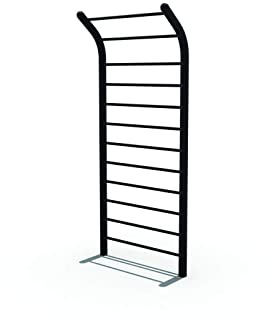AMAYA SPORT Espaldera Outdoor, Escalera de Gimnasio de Acero para Entrenamiento Fitness Functional Training, Circuito de Exterior, Barras de Pared para Adultos, Gimnasia Rítmica