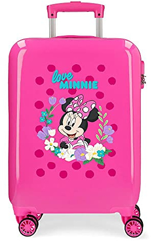 Disney Minnie Golden Days bagage, fuchsia, 38x55x20 cms, Resväska