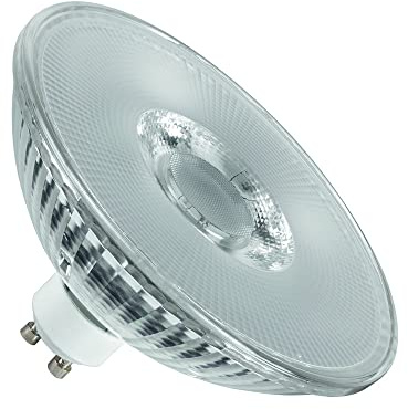 SLV LED Lampe QPAR111 / Leuchtmittel Lampe LED / GU10 2700K 8W 680lm transparent dimmbar 1005274