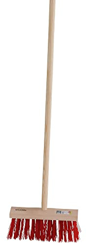 Siena Garden Escoba de Calle (32 cm, elastómero de Haya con Certificado FSC, 100% algodón)