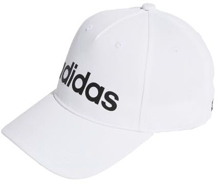 adidas Unisex - Adulto Daily cap, White/Black/Black, S