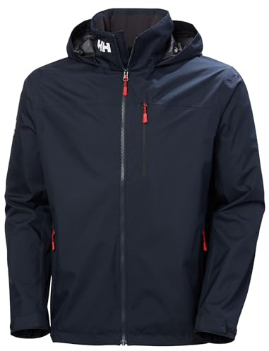 Helly-Hansen Herr Crew Jacka med huva 2.0, 597 Marinblå, 3X-Large