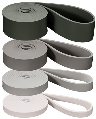 Retrospec Lift Resistance Pull Up Assistance Band Set for Working Out, Home Fitness, Toning, Stretching. Physical Therapy, Muscle Training & Exercise - Lightweight & Portable for Men & Women