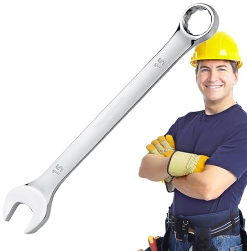 Outil de clé polygonale – Clé à double extrémité, clé polyvalente | Clé à fourche durable, clé à fourche double, clé à fourche robuste pour usage industriel, outil à main avancé et fonctionnel