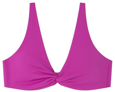 Women'secret Halter Removable Pad Sun Tropical Top Bikini Mujer