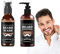 Juego de Champú y Acondicionador de Barba, Beard Wash Beard Shampoo & Softener Set de Cuidado de la Barba, Champu y Acondicionador Barba Hombre Natural Suaviza, Alisa y Calma la Picazón