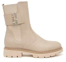 Nero Giardini I411861D Stivaletti Chelsea Donna in Pelle - Avena 37 EU