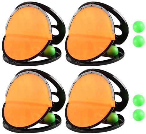 Toss Catch Ball Set Beach Toys Sports Equipment for Kids Outdoor Parent-Child Interactive for Birthday Travel Backyard Summer Playground Camping, 19,5 x 19,5 x 10,5 cm