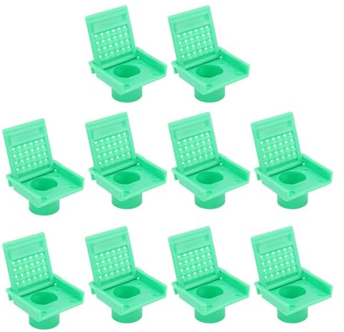 Xiuganpo Puerta de Entrada de Nidos de Abejas, Chasqueando la Puerta de Entrada de la Colmena, Ventana de la de, Accesorios de Abejas para Trabajadoras (Green)