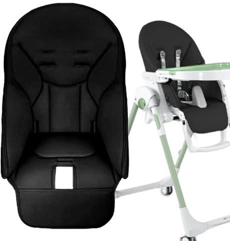Baby Hochstuhl Sitzbezug, Sitzverkleinerer für Hochstuhl Baby Sitzkissen Stuhl, PU Leder Hochstuhlkissen Sitzauflage Weiche Multifunktionale Babysitzbezüge, Babystuhl für die meisten Babys