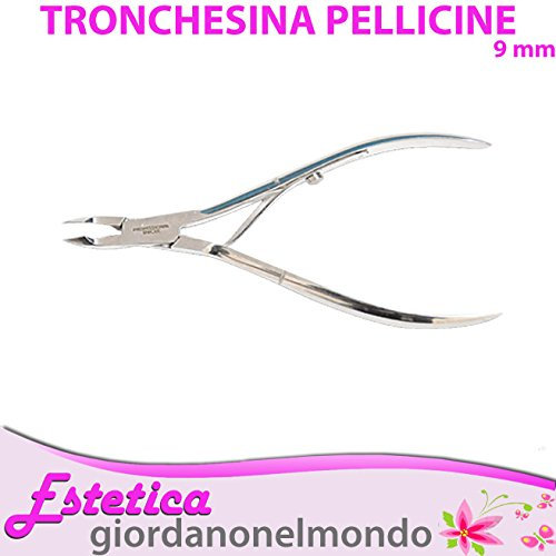 TRONCHESINA CUTICOLE 9 mm ACCIAO INOX TRONCHESE PROFESSIONALE PER ESTETISTA