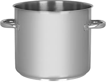 Paderno Pentola Alta in Acciaio Inox, Inossidabile, 32 cm