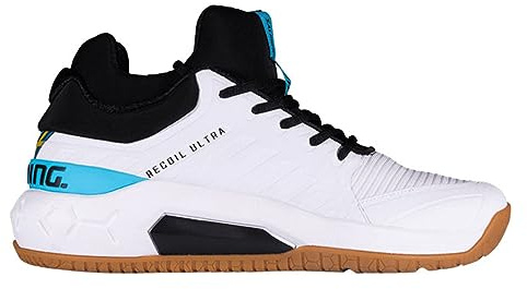 Salming Recoil Ultra (MID) Squashskor för män, Vitt, 46 EU