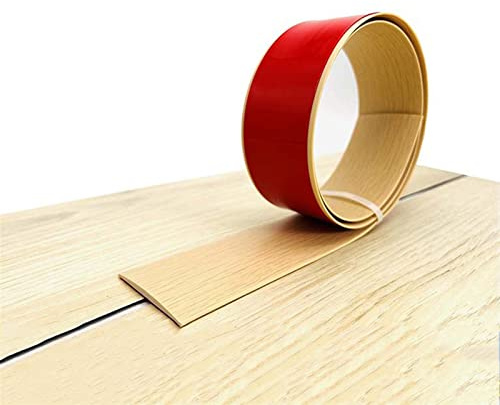 Bande de séparation autocollante en vinyle stratifié pour joints d'espaces 5 cm x 5 m Couleur A