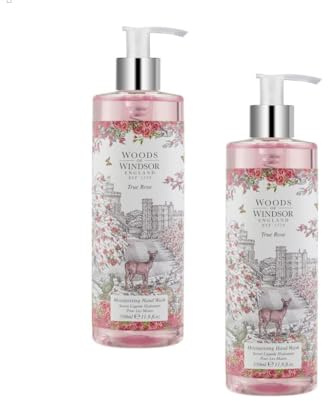 2 x Woods of Windsor Flüssigseife True Rose je 350ml (2 x 1 Stück)