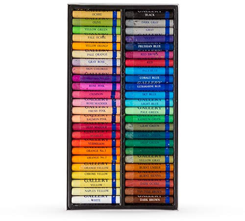 Inscribe Gallery Oil Pastels - Assorted Colours, Pack of 48