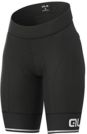 Alé Cycling Solid Blend, pantaloncini da donna, nero, taglia S 2022