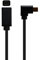 AWADUO 8K60hz Mini DisplayPort Buchse auf Mini DP Stecker Kabel, 90 Winkel rechts Mini Displayport 1,4 V auf Mini Displayport Conerter Adapter Verlängerungskabel für Laptop, Projekt (F auf M, rechts)
