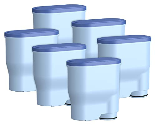 GLACIER FRESH (6 Stück) Wasserfilter für Philips® AquaClean® CA6903/10、CA6903/22,Kompatibel mit Saeco®und Philips® Kaffeevollautomat,aqua clean filter,Kalkfilter,TÜV SÜD Zertifiziert