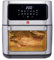 Sensio Home 12L Air Fryer Oven Rotisserie Function and Dehydrator, 10 in 1 Digital Display, 90 Minute Timer, Basket plus 4 More Accessories, Family Size Healthy Oil Free Cooking, 1800W Multifunctional