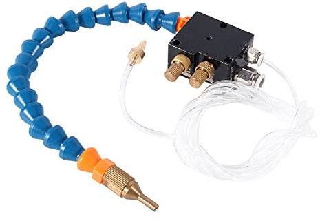 Mist Coolant Lubricant Spray System for 8mm Air Pipe CNC Lathe 118 Inch Pipe ZG 39x7x3 CNC Air Blower Sprayer