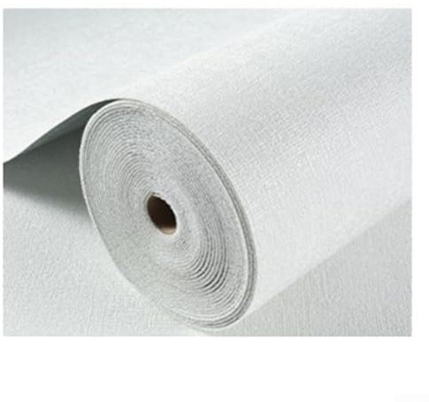 Vootnifig Rollo de papel tapiz autoadhesivo, impermeable, reduce el ruido, aislante térmico, para decoración del hogar, 50 x 300 cm, color blanco