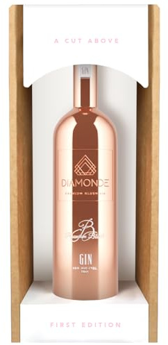 Diamonde Blush Premium Pink Gin Gift - 70cl, 40% ABV - Small Batch Scottish Gin with Strawberry and Raspberry - Luxury Gift Bottle for Cocktails, Gifting & Celebrations