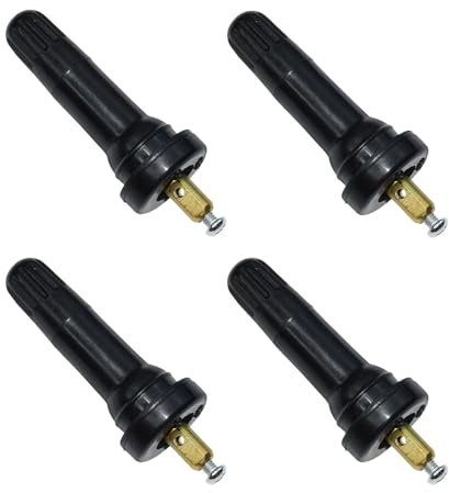 4 unidades de válvulas de neumáticos para coche, válvula para sensor de presión de neumáticos, válvula Schrader, sistema de control de presión de huevos, reparación de vástago de válvula