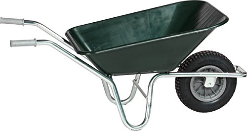 Schwarz Transportgeräte Schubkarre PP 90 Handtransportgeräte, grün, 142 x 68 x 65.5 cm