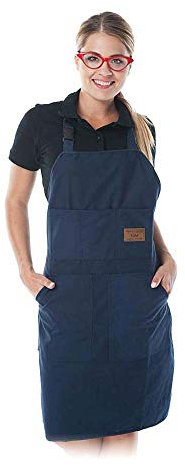 Reis FGARDAMG Tablier de protection Bleu foncé 85 x 60 cm