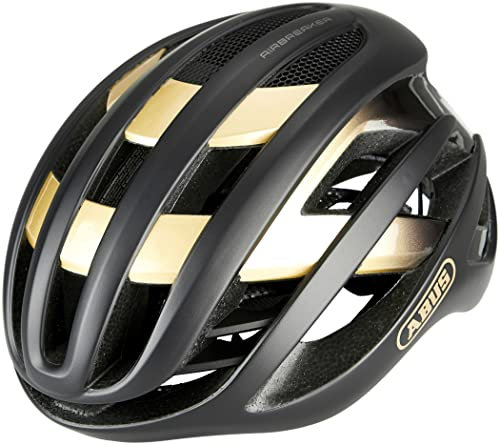 ABUS Unisex, Fahrradhelm, Schwarz (Black Gold), S (51-55 cm)