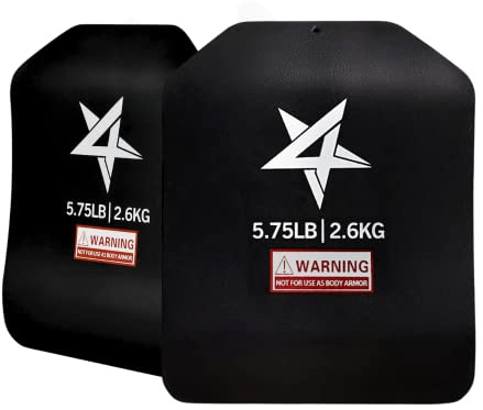 Yes4All URFN Piastra tattica per gilet di peso, 2,6 KG - Paar