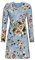 Ringella Bloomy Damen Nachthemd mit Blumendessin Petrol 36 3551001,Petrol, 36