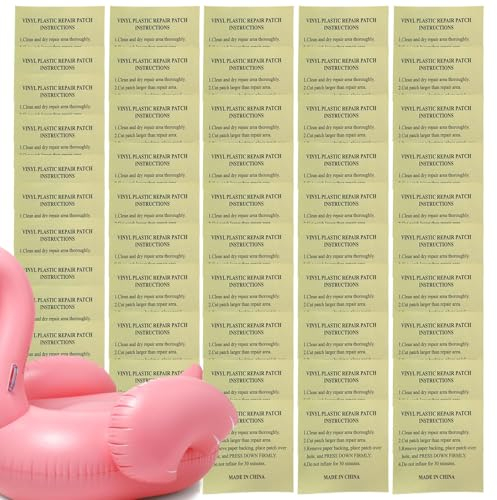 Set di toppe per la riparazione della piscina, impermeabile, resistente e impermeabile, set di riparazione per materassi ad aria, set di riparazione in PVC, autoadesivo, gonfiabile, impermeabile