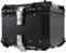 H-YEEU Motorrad Topcase 45L Topcase für Roller Wasserdicht Topcase Top Box Aluminium Motorrad Heckbox Reisen Motorradkoffer mit Sicherheitsschloss für Motorradhelm Helm