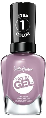 Sally Hansen Miracle Gel, Street Flair, Gel-Like Nail Polish, NO UV Light Required, Chip-Resistant, Long Lasting - Up to 8 days, Easy to Use, Salon Quality Results, Vegan Formula, 14.7ml