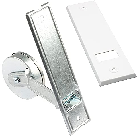 Avvolgitore per tapparelle con piastra di copertura, distanza tra i fori di 160 mm, fino a 5 m di cinghia (per nastro della cinghia da 20–24 mm)