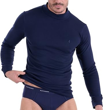 Lupetto manica lunga Uomo – Pack da 3 – 100% Cotone Interlock