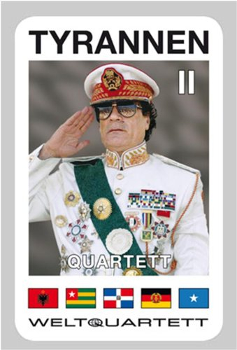 Tyrannen 2 Quartett Diktatoren Quartett Kartenspiel