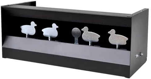 vidaXL Tiro al Bersaglio Magnetico 4+1 Design Anatra Tirassegno Aria Compressa