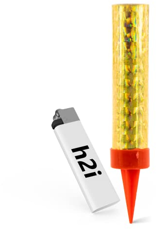 h2i 12 Stück je 30 Sek XXS Pack Eissterne Eisfontäne Sprühkerze für Verlobung-Hochzeit-Geburtstag Jugend-Party-Tisch-Feuerwerk Deko für Kuchen Torten Flaschen eissterne