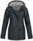 Outdoorjacke Wasserdicht Atmungsaktiv Regenjacke Stilvoller Schutz vor Näss Windbreaker Mit Kapuze Sweatjacke Wandern Camping Jacke Funktionsjacke Schlieren Übergangsjacke