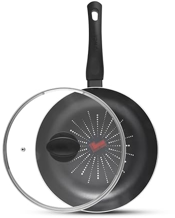 Tower T700308 SmartStart Classic 28cm Multi-Pan & Lid with Easy Clean Aeroglide Non-Stick, Oven Safe, Long Lasting, PFOA Free