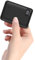 IAIGG Light Power Bank 10000mAh Mini Portable External Battery Charger with Fast Charge 2 Inputs & Outputs for iPhone iPads Samsung Galaxy Huawei Smartphone and More (Black)
