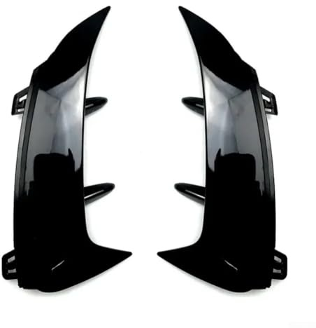 CNANRNANC Alerón divisor de parachoques trasero ABS para Mercedes Clase A W177 A200 A220 2018-2023 negro brillante (negro brillante)