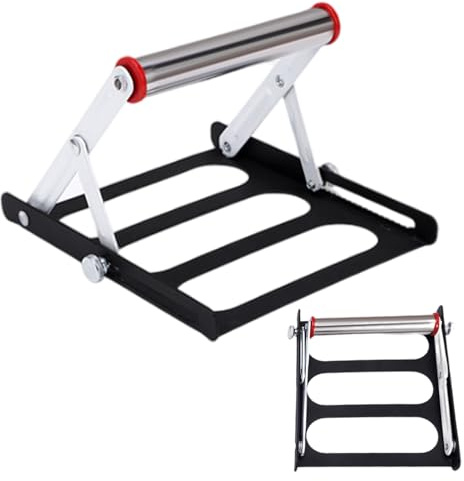 Support Pour Outil De Coupe De Précision - Accessoire Réglable Et Pliable Pour Scie À Onglet,Cadre de Support pour Matériaux | Pour Tubes Métalliques, Pose De Sols, Travail Du Bois Et Projets