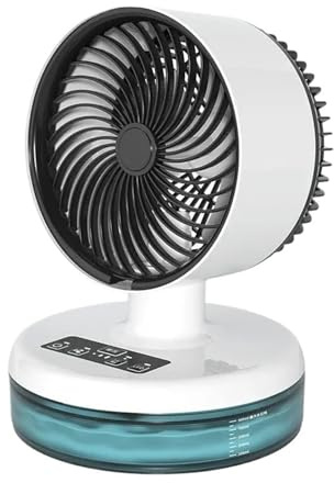 Kallfläkt Mini Luftkonditioneringsfläkt Hem Desktop Luftfuktare Kylspray Luftkonditionering Fläkt Mobil Kylare USB-gränssnitt Kyl Ner Snabbt(Dual humidifier)