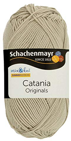 Schachenmayr Catania 9801210-00248 leinen Handstrickgarn, Häkelgarn, Baumwolle