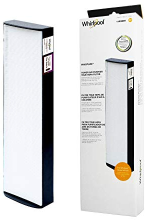 Whirlpool 1183800 - Genuine True HEPA Filter Replacement - Fit for Air Purifier Portable Tower WPT80 - Large