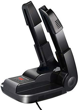 DR.PREPARE Boot Dryer Shoe Dryer Ozone, Glove Dryer & Boot Warmer with Heat Blower, Adjustable Rack and Timer, Folding Design & Quick Drying for Shoes, Gloves, Hats, Socks, Ski Boots (Ozone)